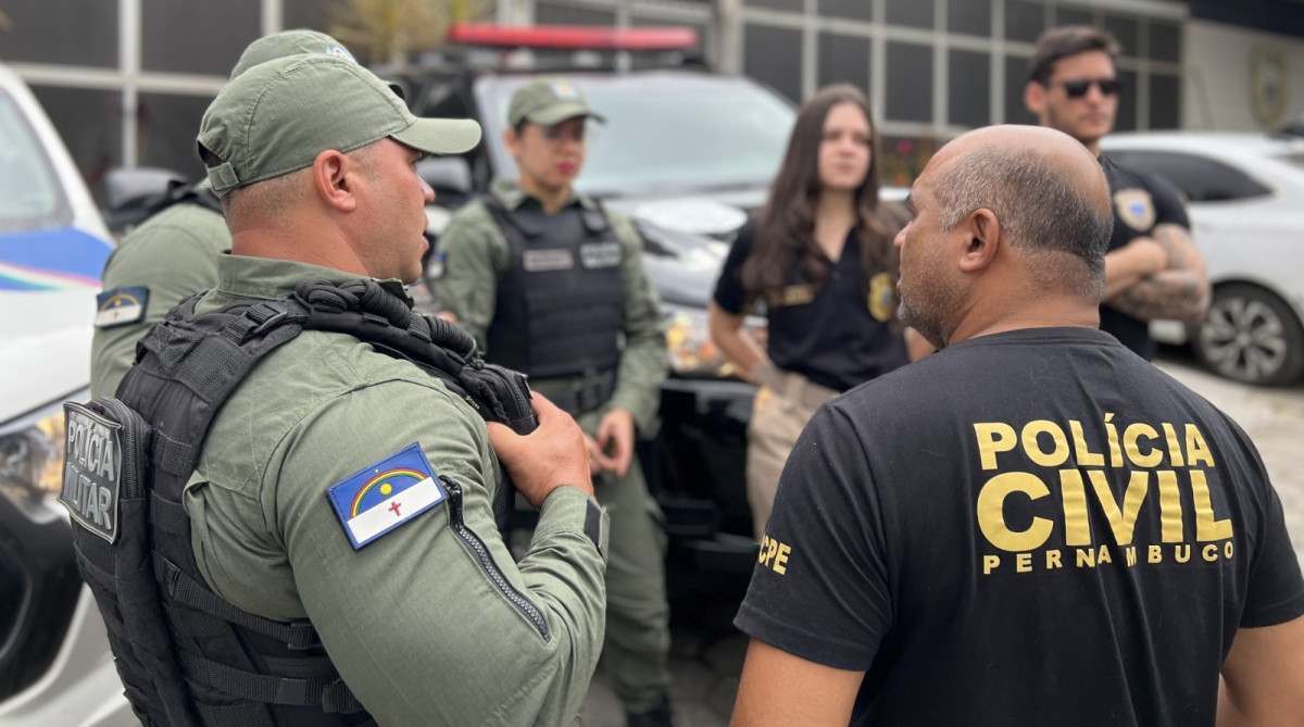 Policiais Militar e Civil de Pernambuco/Foto: Divulgação