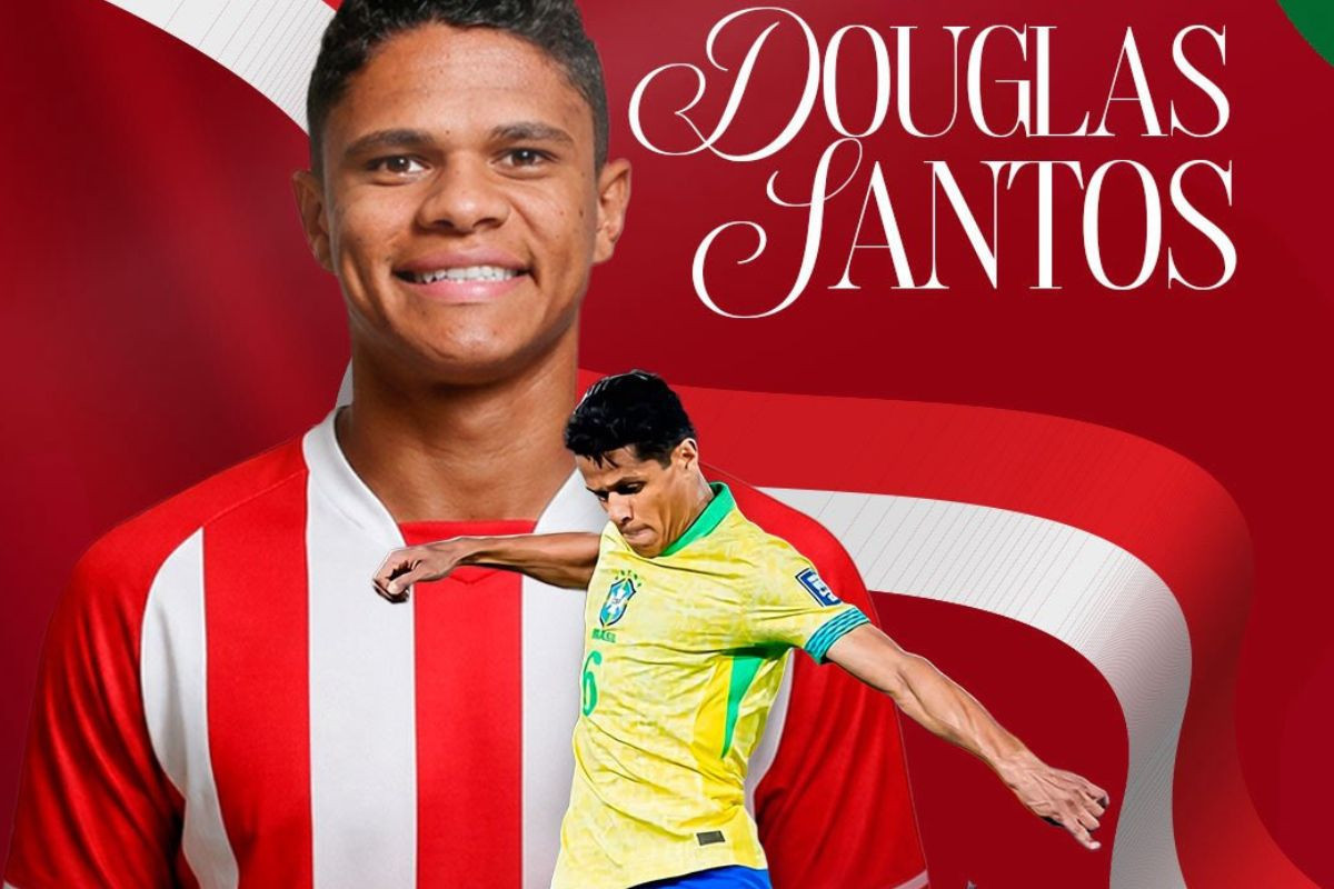 Douglas Santos, lateral ex-Náutico/Reprodução/CNC