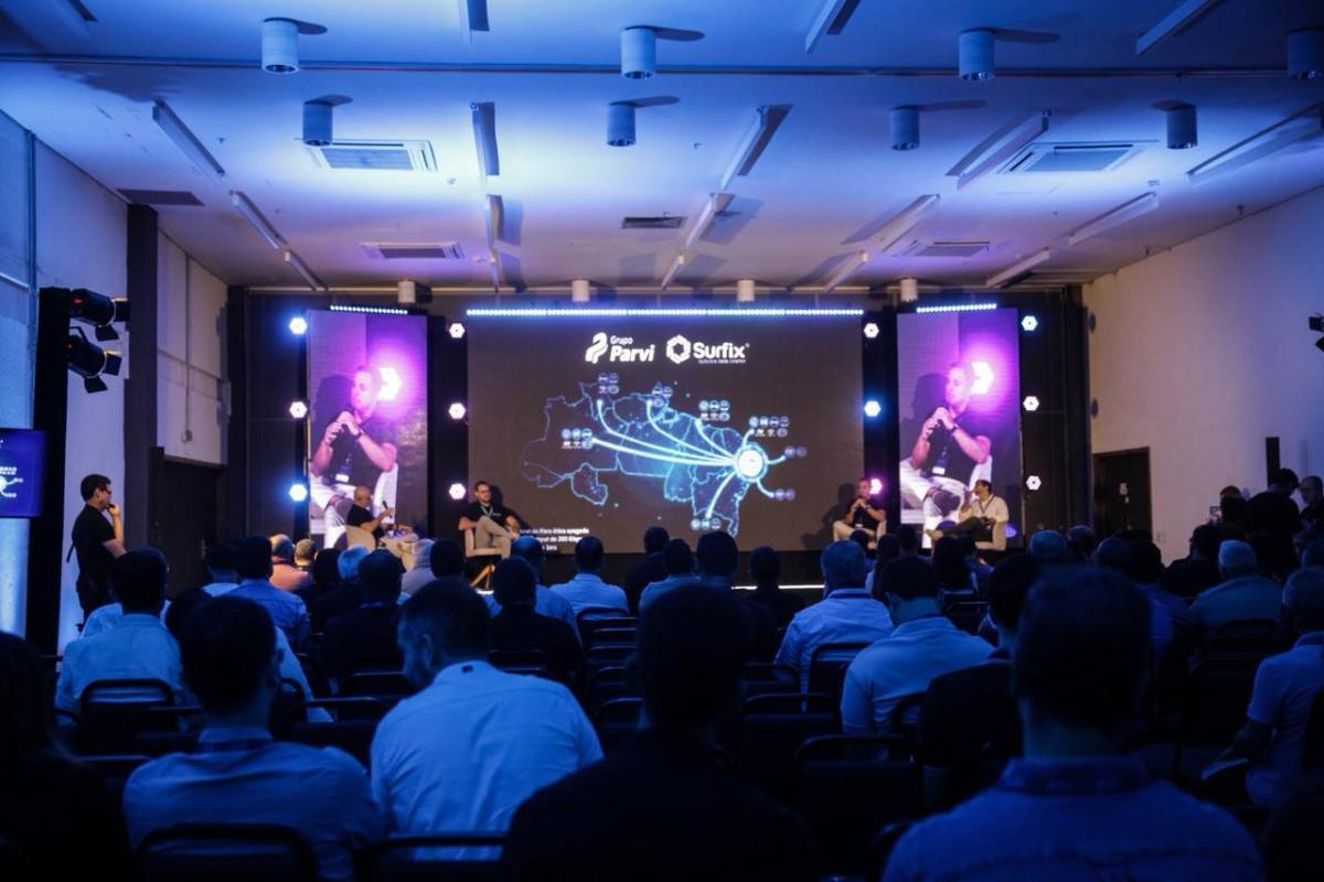 No auditório principal, a Surfix apresentou seu dois cases de sucesso
/Marina Torres/DP Foto