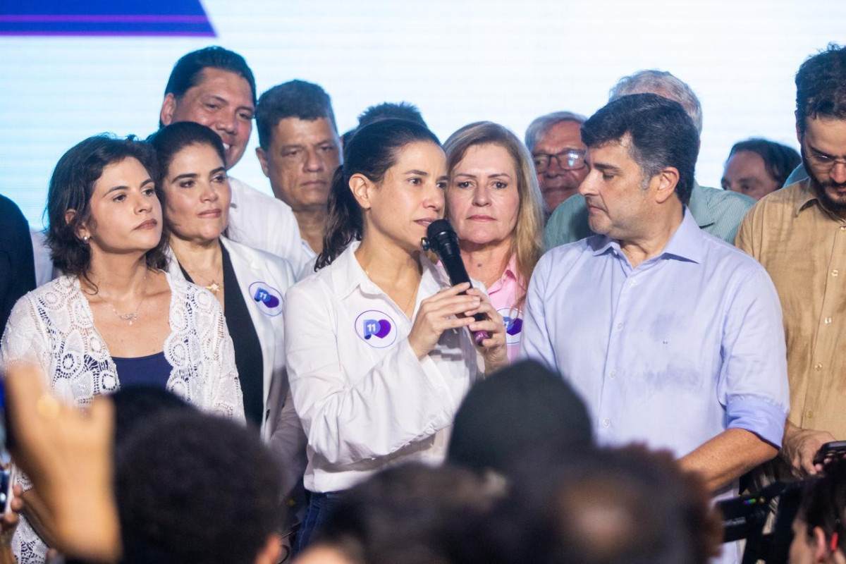 Ato político de aliança entre PP e Raquel Lyra (Foto: Karol Rodrigues / DP Foto)
