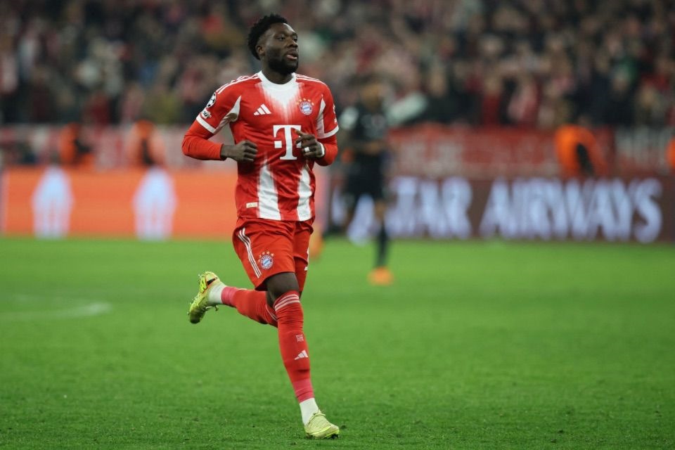 Alphonso Davies, jogador canadense do Bayern de Munique/ALEXANDRA BEIER / AFP