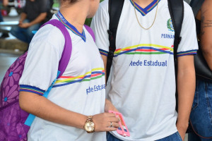 Estudantes da rede estadual de ensino de Pernambuco