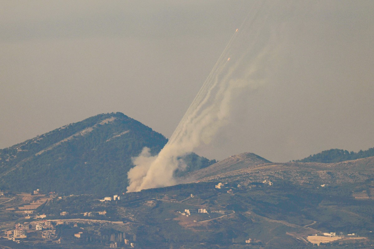 Ataques na fronteira entre o Líbano e Israel/AFP