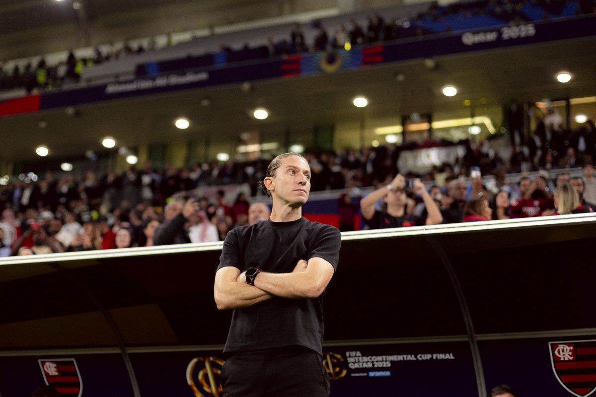 Filipe Luís, ex-técnico do Flamengo/Adriano Fontes/Flamengo
