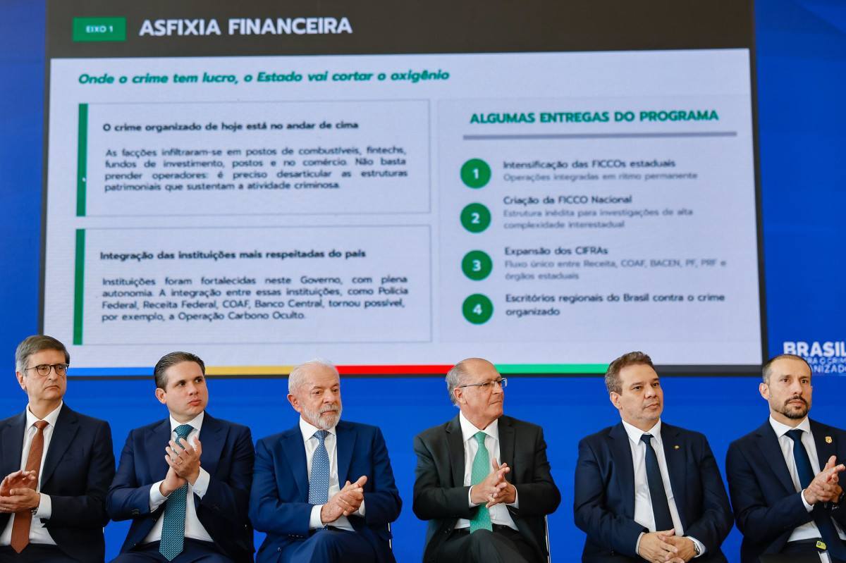 Lançamento do Programa Brasil Contra o Crime Organizado/SEAUD/PR