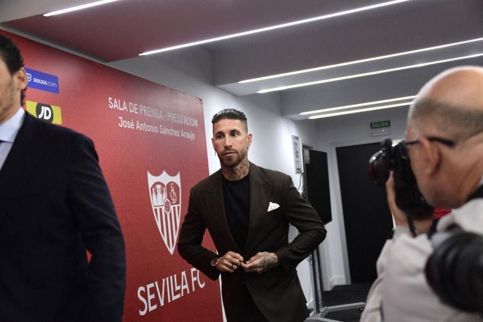 Sergio Ramos, ex-jogador do Sevilla/CRISTINA QUICLER / AFP