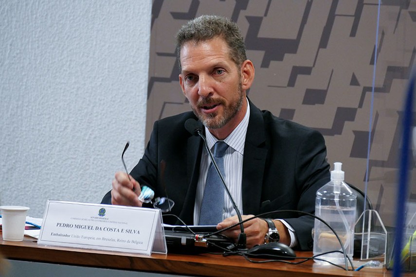 Embaixador do Brasil junto da União Europeia, Pedro Miguel da Costa e Silva/Roque de Sá/Agência Senado