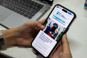 Vers&atilde;o mobile do site do Diario de Pernambuco