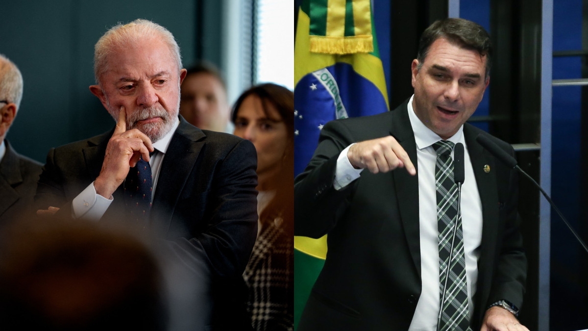 Eleições: Lula volta a ficar à frente, com 42% das intenções de voto. Flávio tem 41%/AFP/Agência Brasil