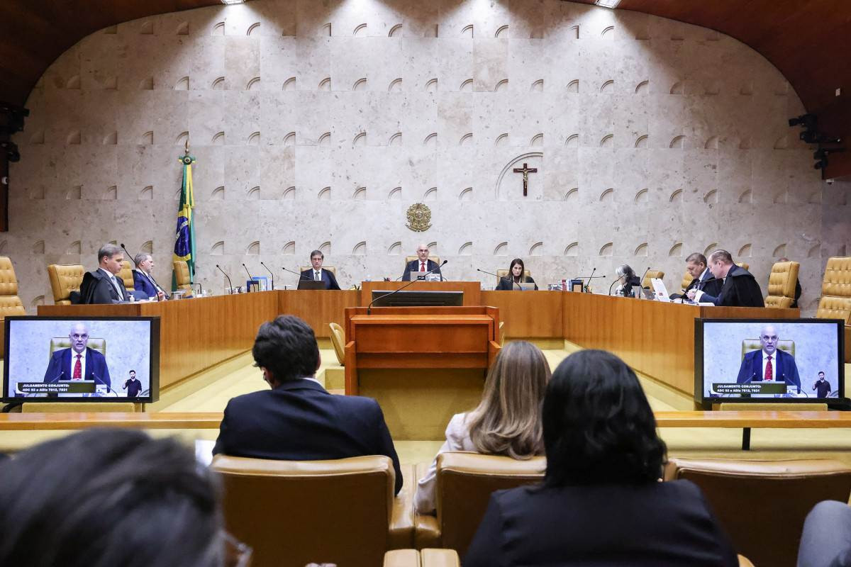 Sessão plenária do STF/Antonio Augusto/STF