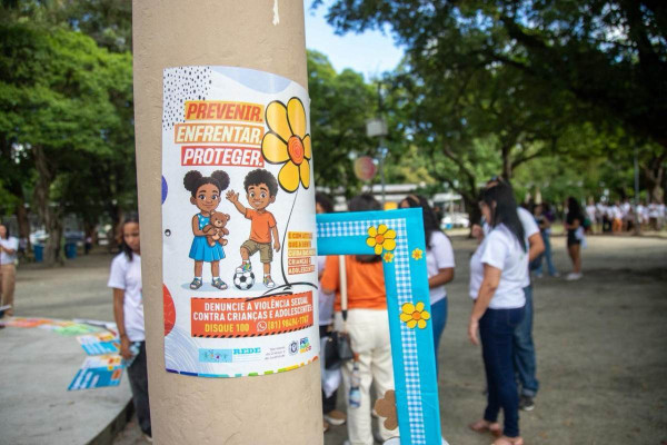 A Rede de Enfrentamento à Violência Sexual de Pernambuco (REDE) lançou, nesta quinta-feira (14), a campanha 