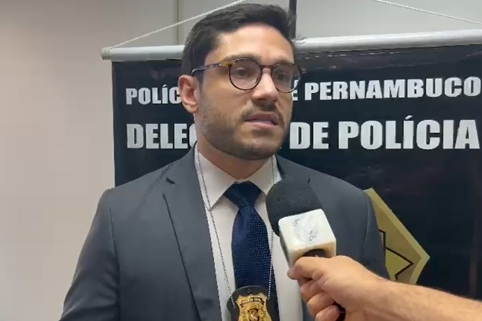 Delegado Eduardo Tabosa detalhes informações sobre a prisão do traficante 