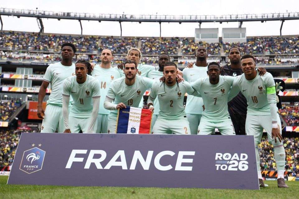Seleção da França/FRANCK FIFE / AFP