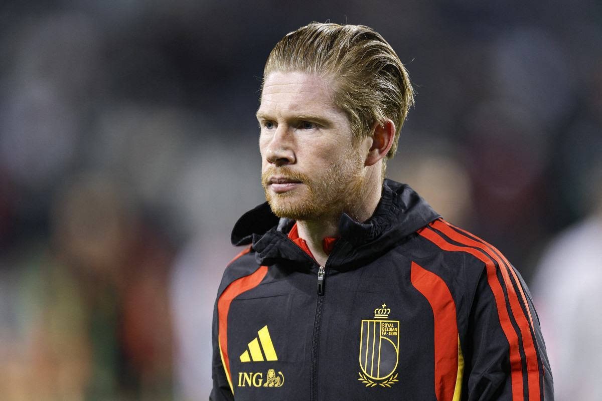  Kevin De Bruyne, meia da Bélgica/KAMIL KRZACZYNSKI / AFP