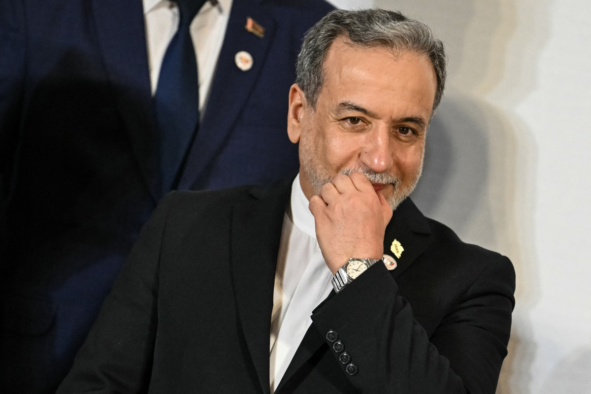 O ministro das Relações Exteriores do Irã, Abbas Araghchi/ Arun SANKAR / AFP