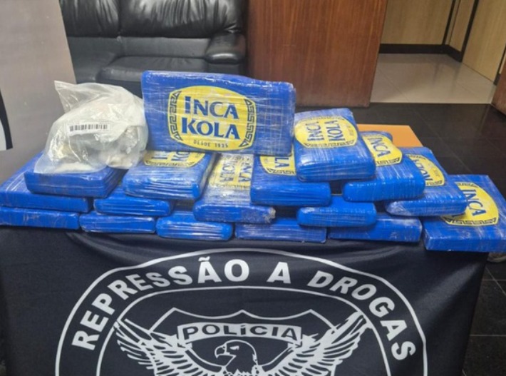 Material apreendido com os suspeitos./Foto: Divulgação/Polícia Federal