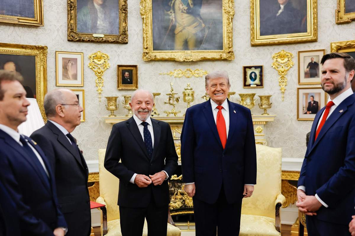 Lula diz em entrevista ao Washington Post que relação com Trump pode evitar novas tarifas
./Foto: Ricardo Stuckert / PR