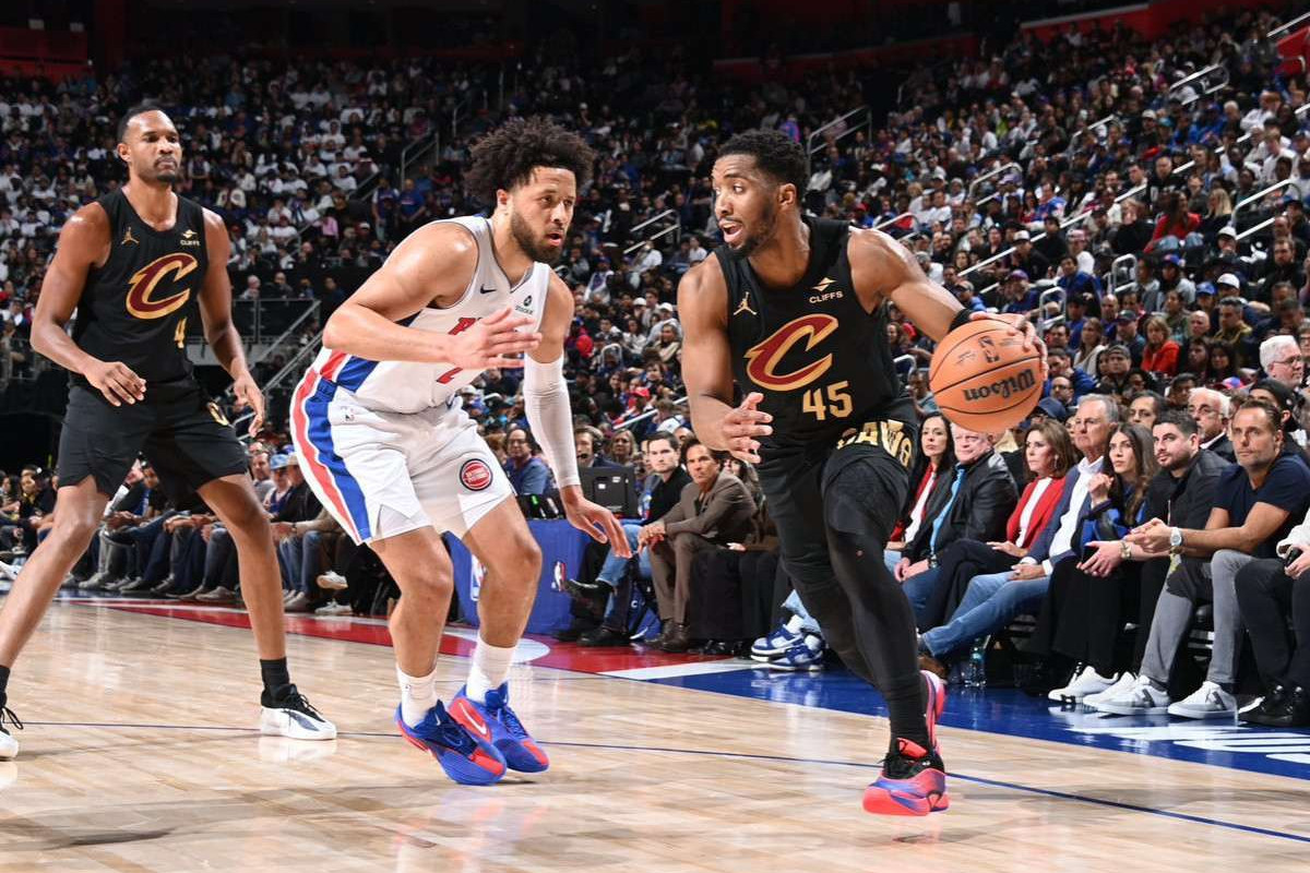 Donovan Mitchell, jogador do Cleveland Cavaliers/Divulgação/Cleveland Cavaliers