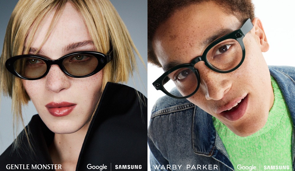 Os óculos são uma parceria de Google com Samsung, Gentle Monster e Warby Parker/Divulgação/Samsung