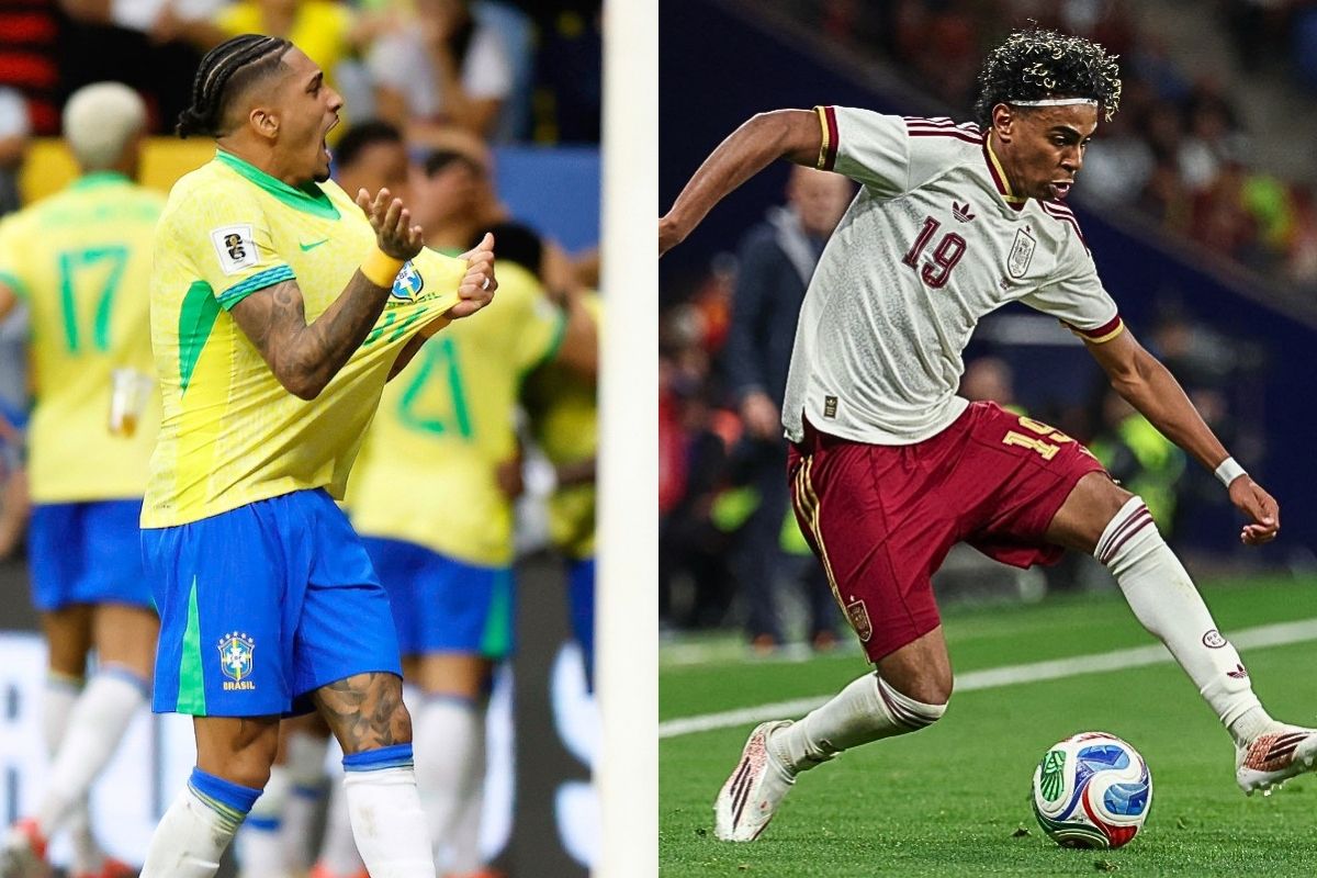 Rafael Ribeiro/CBF e Lluis Gene/AFP
