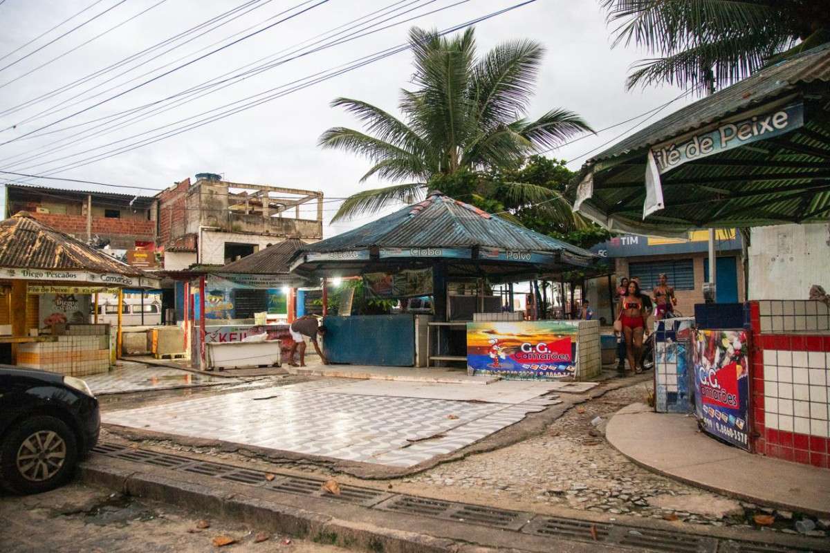 Mercado do Peixe, em Brasília Teimosa (Karol Rodrigues/DP Foto)