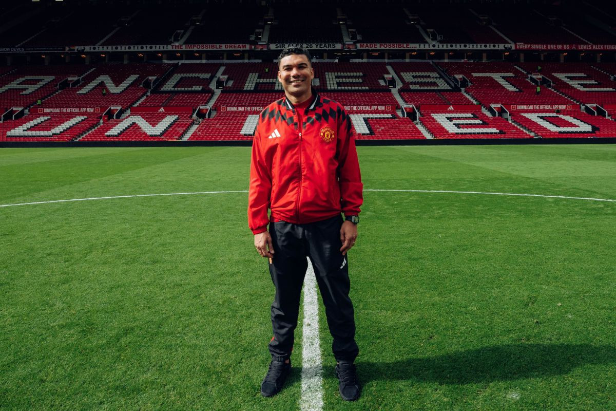 Casemiro, ex-volante do United/Divulgação/United
