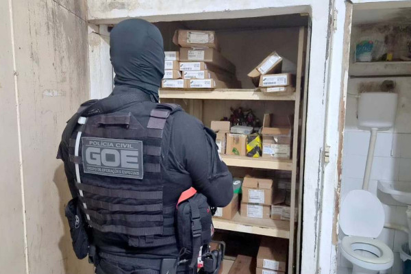 Os detalhes da operação que desarticulou o esquema de venda de armas no mercado clandestino foi divulgado nesta quinta (21), pela PCPE (Foto: Divulgação / PCPE)