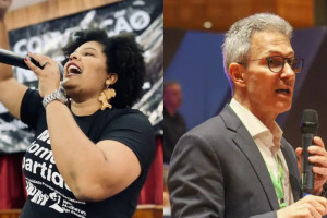 Samara Martins, pr&eacute;-candidata &agrave; Presid&ecirc;ncia pelo UP, aparece empatada com Zema em pesquisa