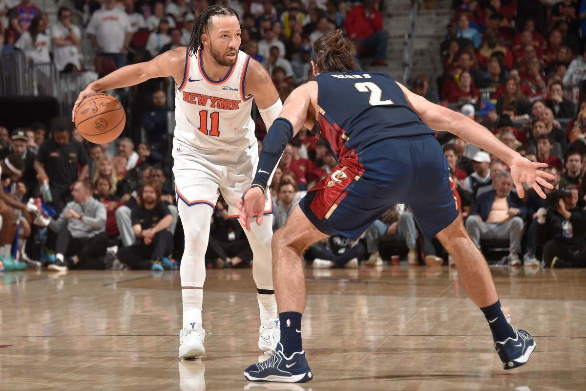 Jalen Brunson, armador do New York Knicks/David Liam Kyle / NBAE / AFP