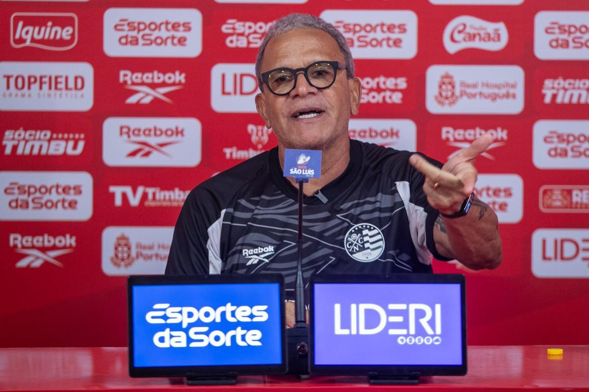 Hélio dos Anjos, técnico do Náutico/Rafael Vieira/CNC