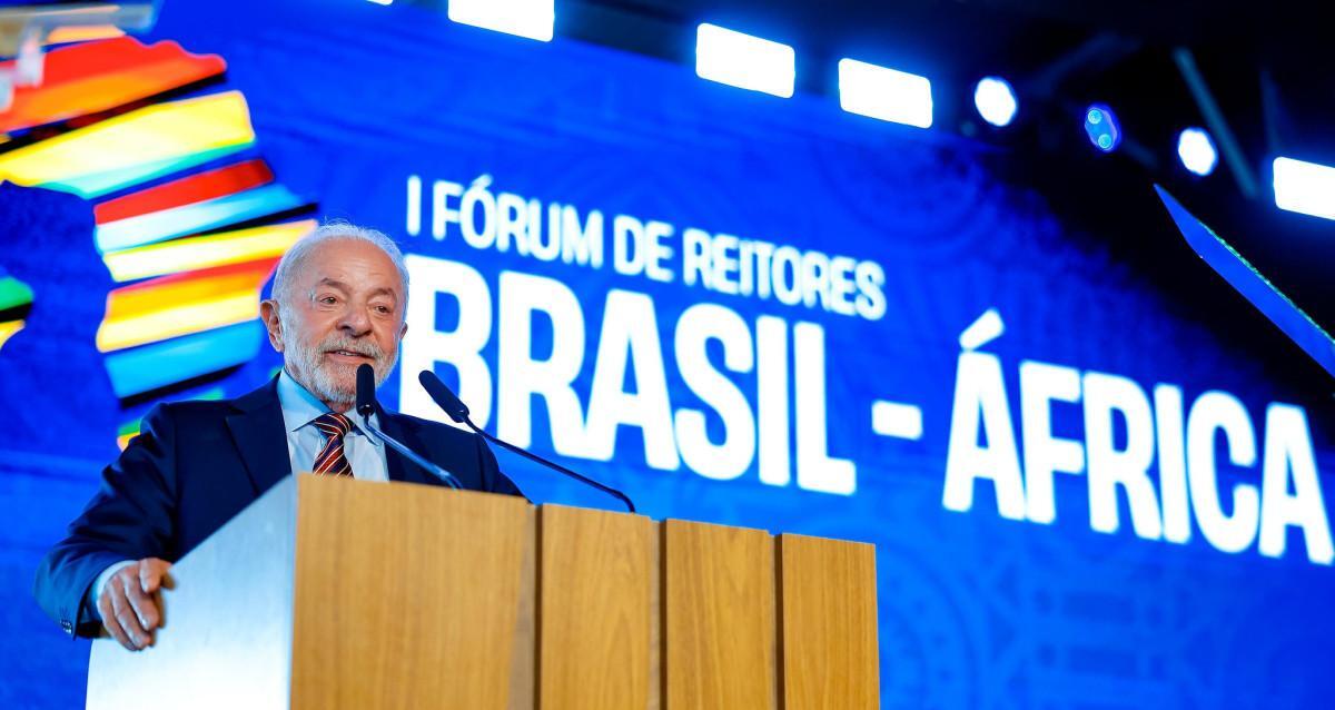 Declaração foi feita durante o 1º Fórum de Reitores Brasil-África, em Brasília/Foto: Ricardo Stuckert/PR