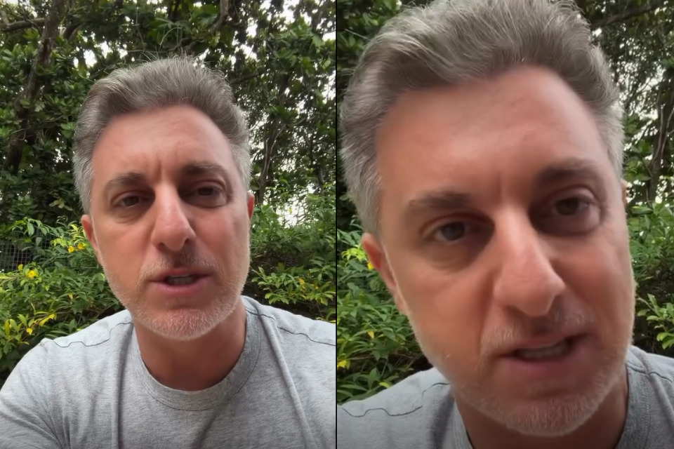 Luciano Huck em pronunciamento nas redes sociais/Foto: Reprodução/Instagram