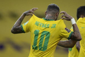 Neymar, camisa 10 da Sele&ccedil;&atilde;o Brasileira