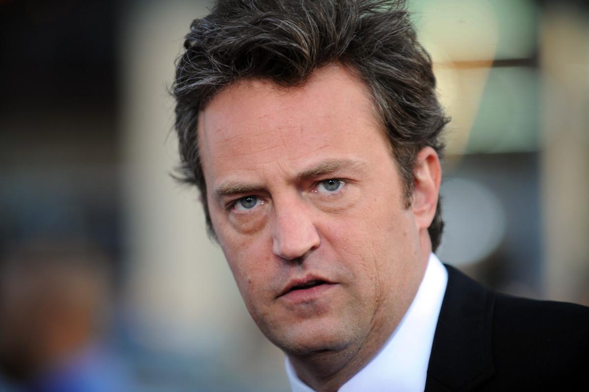Matthew Perry, astro da série de TV 'Friends'/Gabriel BOUYS / AFP