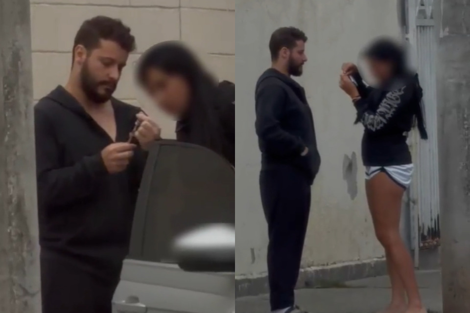 Vídeo mostra falso médico aplicando Mounjaro em paciente no meio da rua/Reprodução