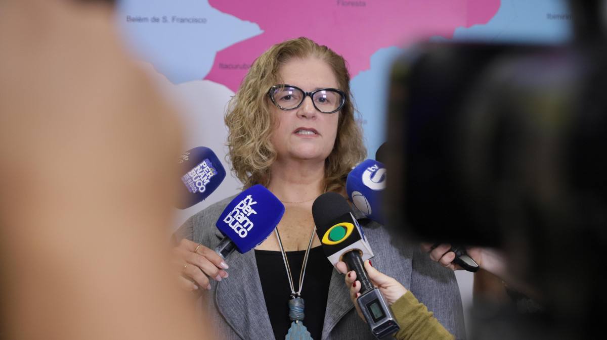 Coletiva de imprensa SES/Foto: Vívian Ramos / SES