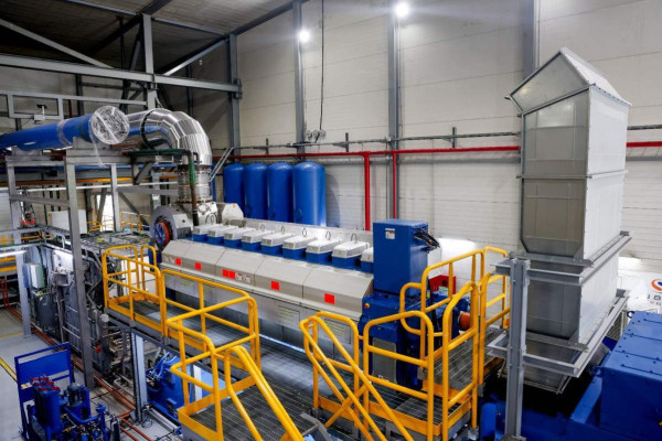 Em fase de teste, o motor tem 4 MW de capacidade de geração de energia e deve entrar em operação nos próximos meses, após a etapa de validação tecnológica (Foto: Divulgação)
