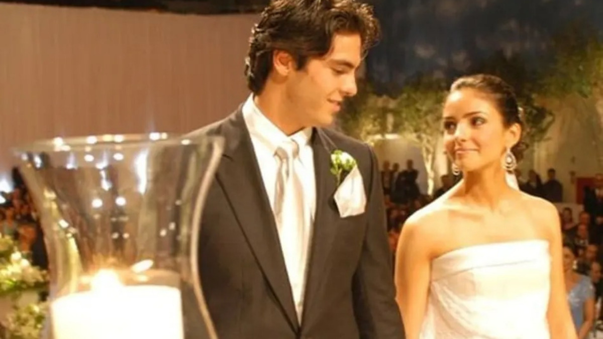 Registro do casamento de Carol Celico e Kaká /Reprodução