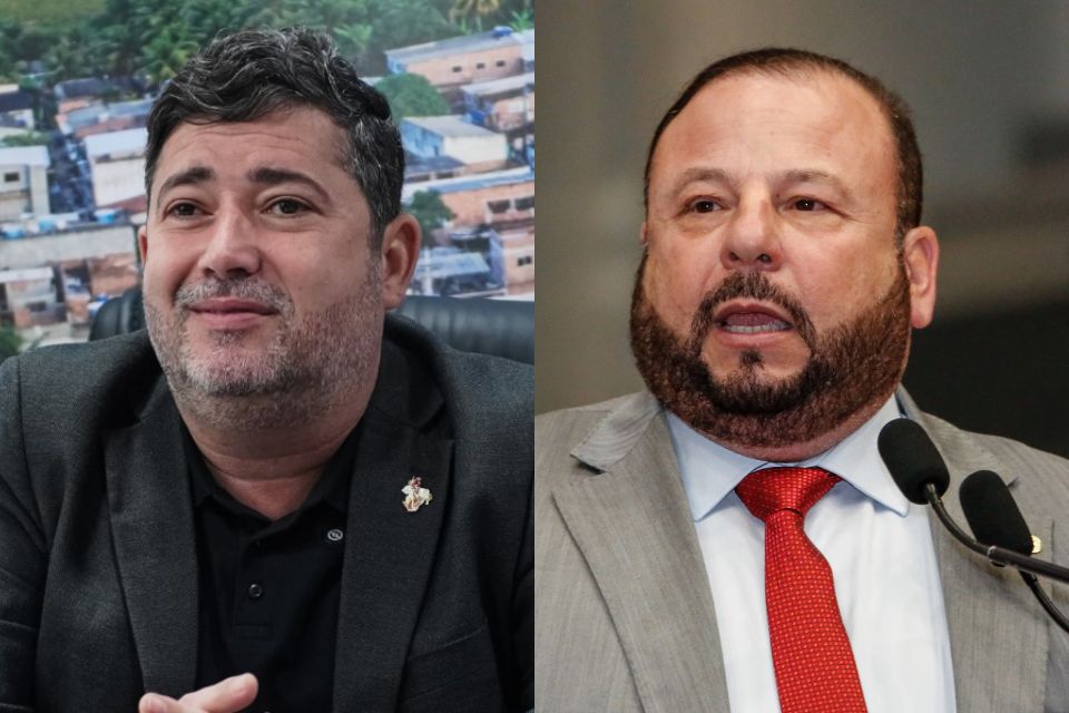 Presidente da Câmara Getúlio Belém e ex-deputado Clovis Paiva/Fotos: Divulgação/ Alepe / Reprodução/ Redes Sociais