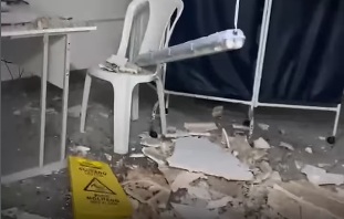 Teto da ala obstétrica do Hospital da Agamenon Magalhães desaba no Recife
/Reprodução/Redes