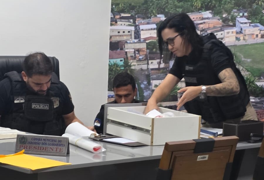 Presidente da Câmara de Jaboatão e ex-deputado são alvos de operação contra mortes no Ceará/Foto: Divulgação PCCE