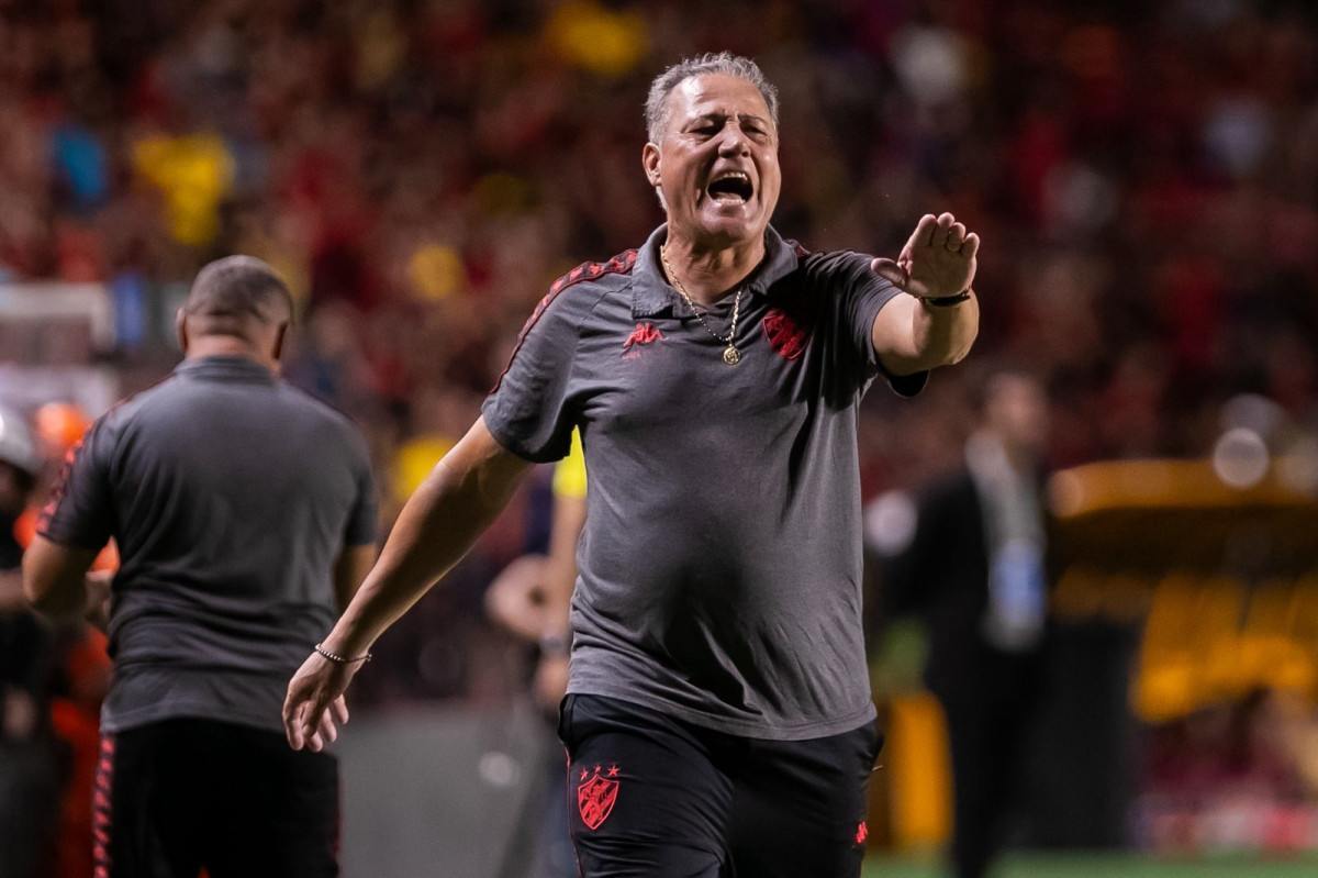 Márcio Goiano, técnico do Sport/Rafael Vieira/DP Foto