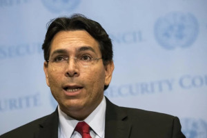Embaixador israelense na Organiza&ccedil;&atilde;o das Na&ccedil;&otilde;es Unidas, Danny Danon