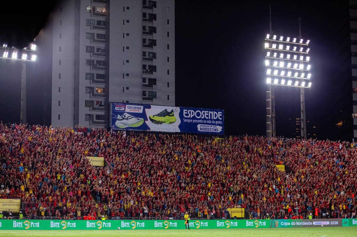 Sport inaugura novo placar eletrônico na Ilha do Retiro/Paulo Paiva / Sport Recife