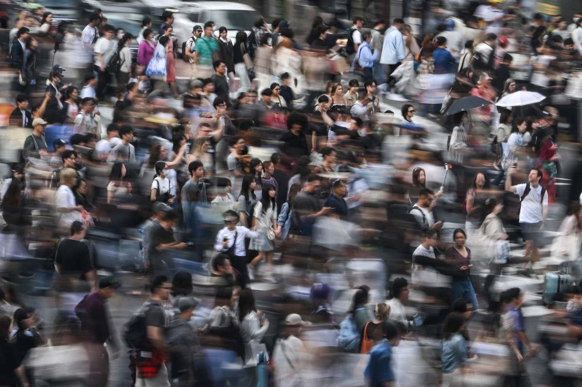 População no Japão/Andrew CABALLERO-REYNOLDS/AFP