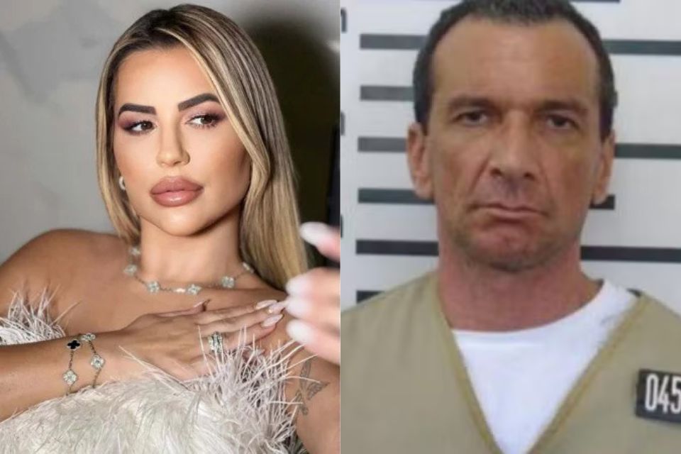 Deolane Bezerra e o chefe do PCC Marcos Willians Herbas Camacho, o Marcola/Reprodução