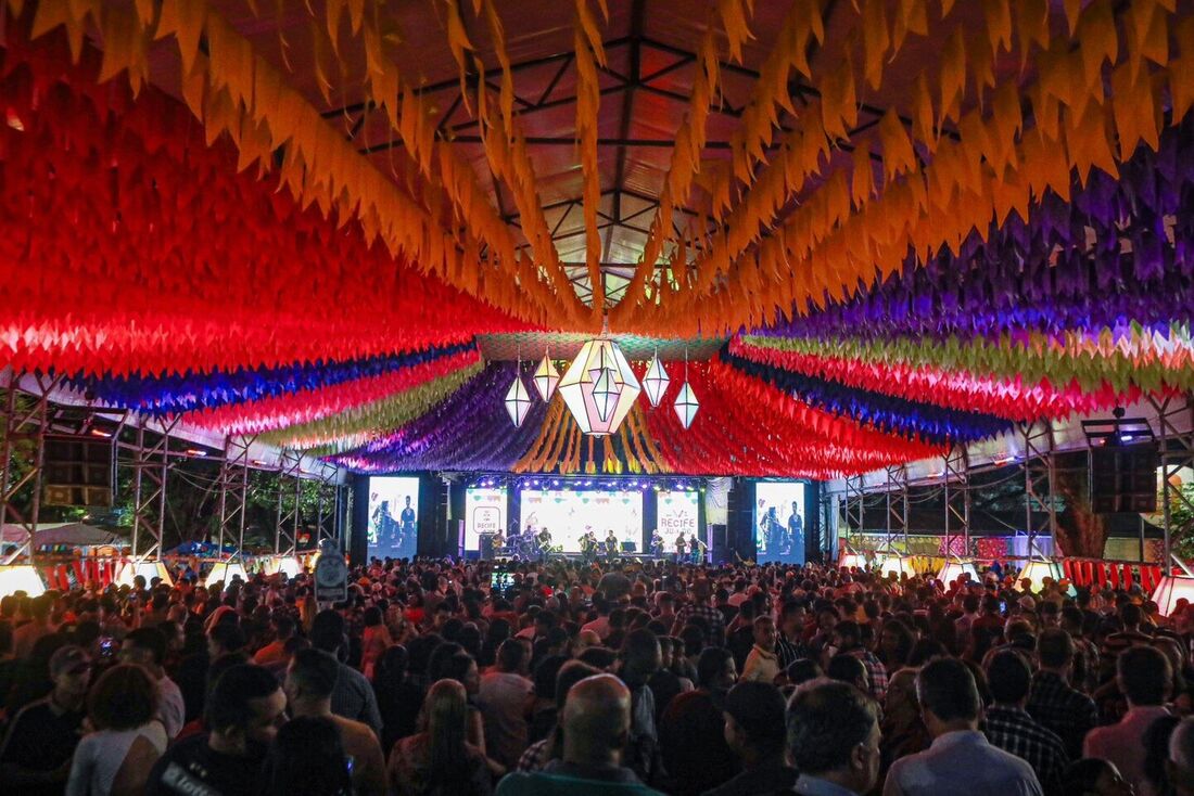 O Sítio Trindade é o polo mais tradicional dos festejos juninos do Recife /Edson Holanda/Prefeitura do Recife