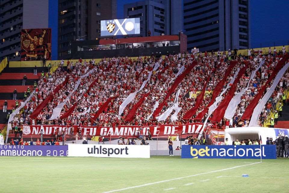 Torcida do Náutico na Ilha do Retiro/Rafael Vieira / CNC