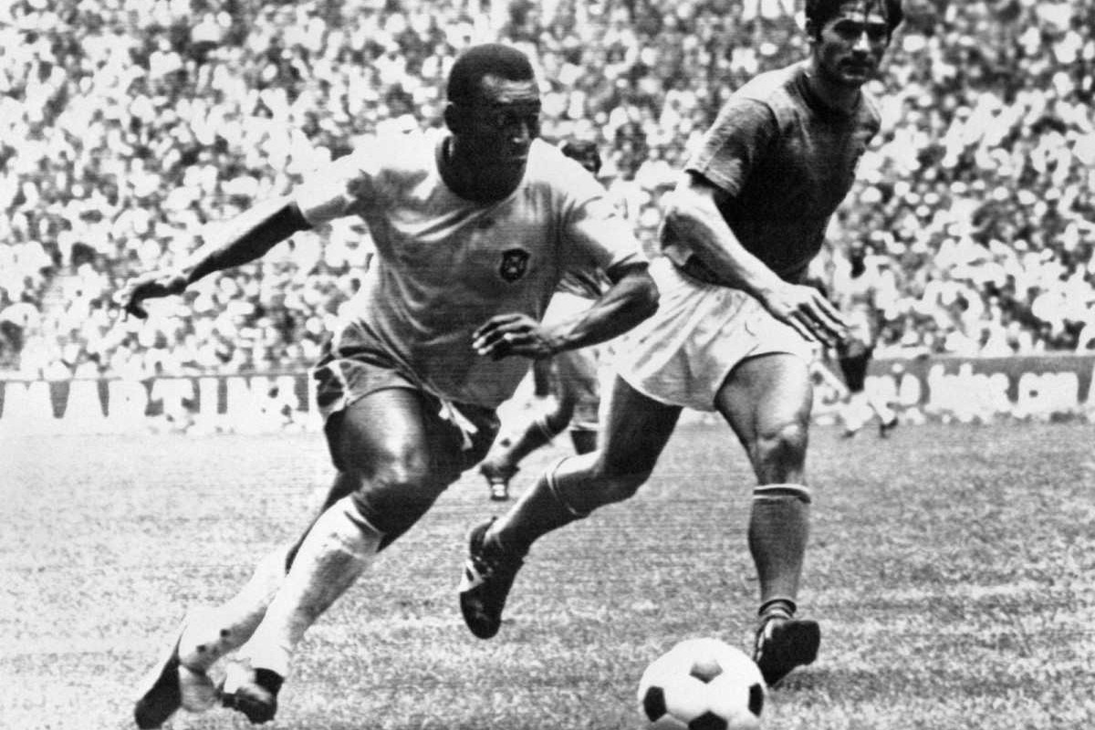 Pelé é o único tricampeão /Acervo DP