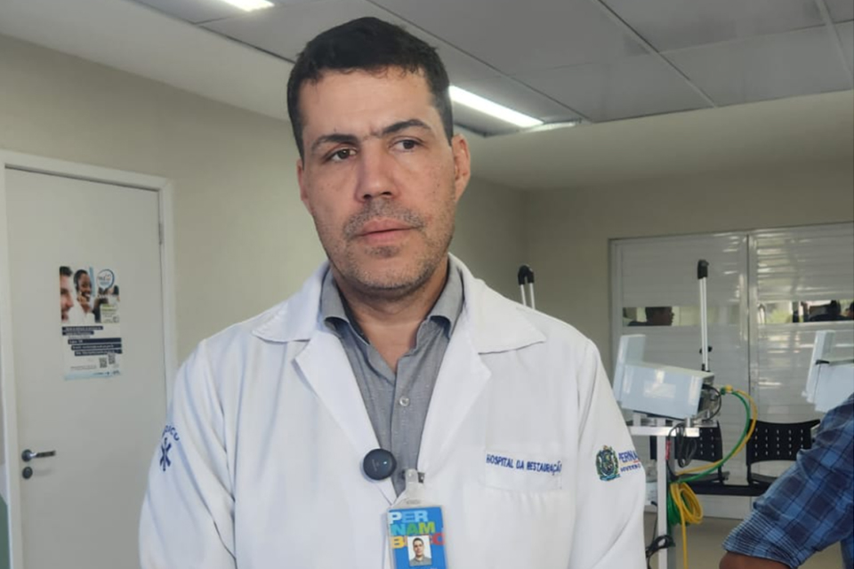 Petrus Andrade Lima, diretor geral do Hospital da Restauração/MARÍLIA PARENTE/DP